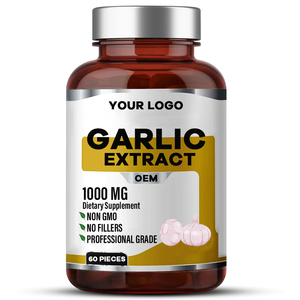 Private Label Alho Extrato Cápsulas Suporte para Antioxidante & <span class=keywords><strong>Lipid</strong></span> Regulamento Saúde Aminoácidos Cápsulas - Product Image 1