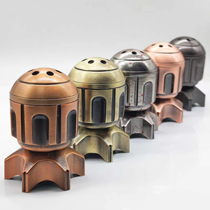 8 cái mát Rocket RPG Dice Set xoay Revolver kim loại DICE chủ DND đa diện Bullet Board trò chơi phụ kiện <span class=keywords><strong>Fidget</strong></span> Spinner DICE - Product Image 5