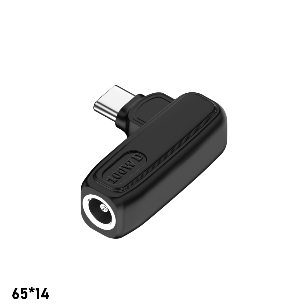6,5*1,4 mm vers USB C noir