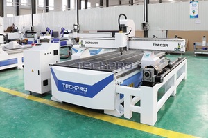 TechPro 1325 4轴数控刳刨机，带转盘4轴3d家具木工数控刳刨机 - Product Image 2