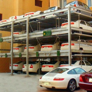 Sistema de estacionamento automático do carro, circulação vertical automática hidráulica, rotativa