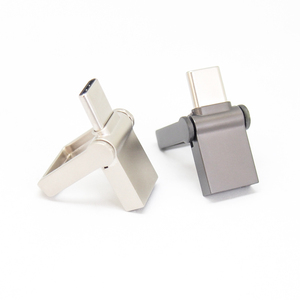 AiAude Mini Metal Business-Grade Otg Tipo C 3,2 USB 3,0 Chip de memoria flash-Transferencia encriptada de alta capacidad y alta velocidad - Product Image 4