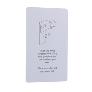 T5777 Smart Hotel Room Card Control DE ACCESO RFID Hotel Key Card - Product Image 1
