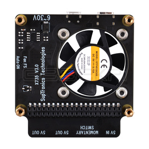 GeeekPi Raspberry Pi X735 V3.0 scheda di gestione della potenza con PWM ventola di spegnimento sicuro per Raspberry Pi 4B/3B/3B/2B - Product Image 5