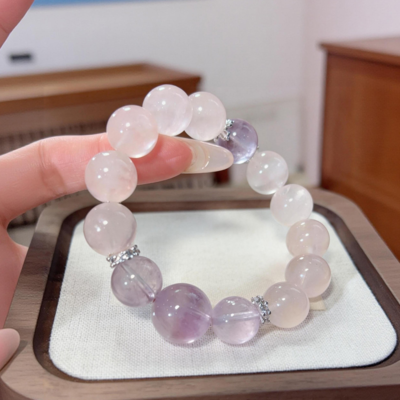 12mm rose quartz amethyst