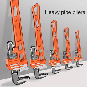 Professional <strong>F</strong> <strong>Type</strong> <strong>Valve</strong> Pipe <strong>Wrench</strong> Universal Heavy Adjustable Water <strong>Wrench</strong> Full Coated Pipe <strong>Wrench</strong>