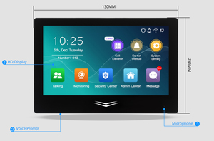 XIMI 7-Inch Factory Indoor Unit of Face Recognition Terminal <strong>Video</strong> Door Phone <strong>System</strong> Access Control Doorbell Camera With WIFI