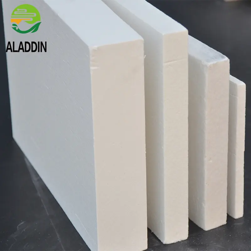 Papan serat keramik Alumina silikat insulasi panas 1260 dengan konduktivitas suhu tinggi dan termal