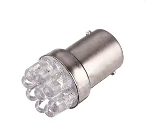 Yüksek parlaklık 1156 / 1157 motosiklet dönüş sinyali ters işık fren işık 9LED S25 araba Led ışık - Product Image 3