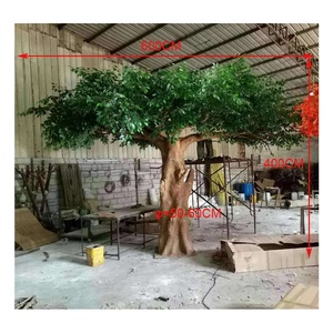 China Export Artificial Banyan <strong>Tree</strong>, 400cm Height Ficus <strong>Tree</strong> Plant Artificial - Product Image 1