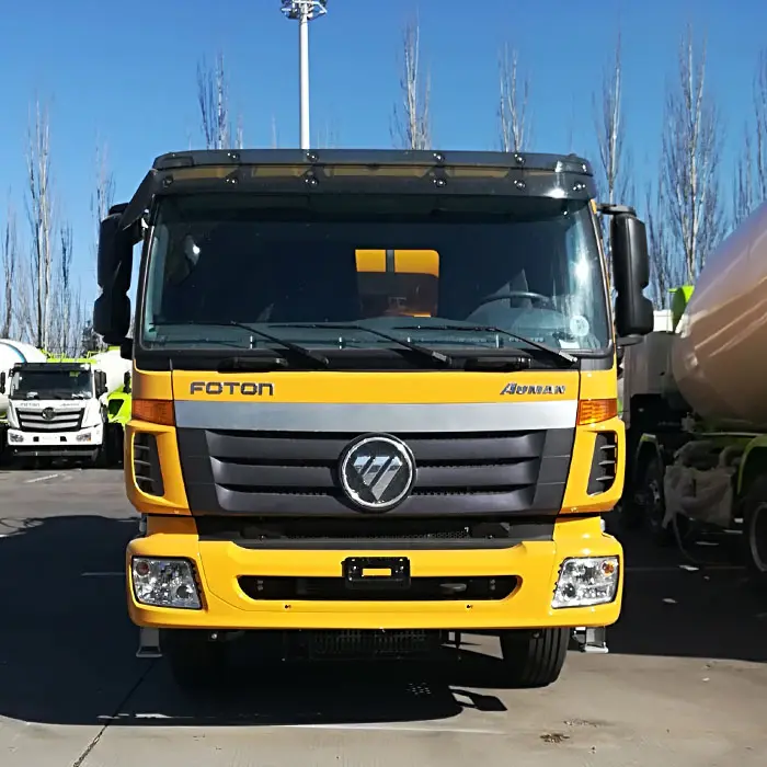 Mélangeur de ciment portable, camion à ciment, Foton, béton camion de transport, en vente