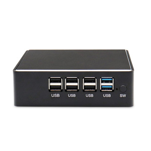 Gowin Mini Desktop <strong>Computer</strong> J1900 Quad-Core Fanless HTPC for Home Industrial <strong>Use</strong> Compact with Dual Ethernet Multiple Ports