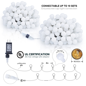 Decoração de Natal Luzes Luces De Navidad Alimentado Por Bateria 3m 6m 10m Fada Cordas Luzes Garland Lâmpada Led Bola Luzes <span class=keywords><strong>String</strong></span>