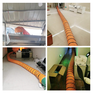 Nhà Máy Bán Hàng Trực Tiếp Tùy Chỉnh Không Khí Công Nghiệp Ống Dẫn 500Mm 5M Xả Thông Gió Ống Chống Cháy PVC Linh Hoạt Thông Gió Ống - Product Image 6