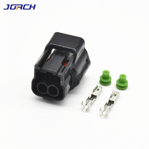 Conector de inyector de combustible de conector OEM negro de 2 pines/vías para inyectores de alimentación lateral 6189-0773 - Product Image 3