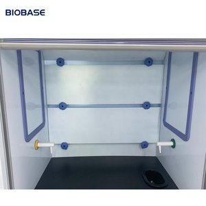 Cappuccio del fumo canalizzato PP di Biobase G con il sistema di controllo del microprocessore e la cappa del fumo del Display a LED per il laboratorio - Product Image 3