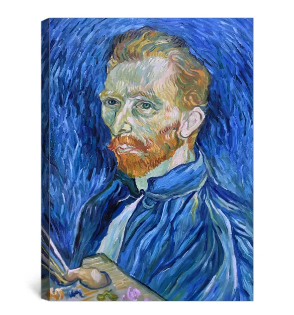 Vincent van gogh 1889-pintura al óleo de alta calidad, Autorretrato