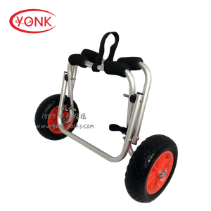 Cho <span class=keywords><strong>Amazon</strong></span> bán nhôm phổ Kayak tàu sân bay gấp Kayak giỏ hàng Kayak xe đẩy mang Kayak xuồng mái chèo cho 1 năm - Product Image 3