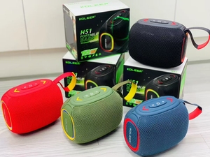 Altavoz KOLEER inalámbrico portátil Blue Tooth 10W HD soporte de sonido tarjeta TF U disco TWS función RGB luz impermeable diseño duradero - Product Image 2