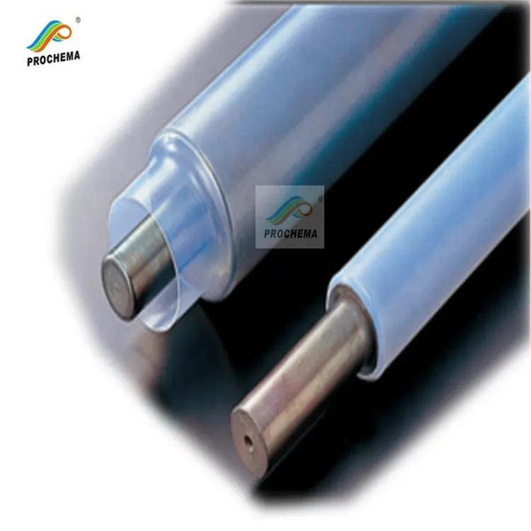 PFA sleeves for printing and dyeing machine's roller protecting