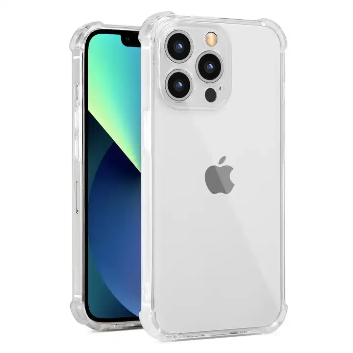 Bán buôn điện thoại di động Trường hợp giá rẻ cho Iphone 15 14 13 12 x XR XS Max cộng với tinh thể TPU mềm siêu cho Iphone 15 Pro trường hợp bó