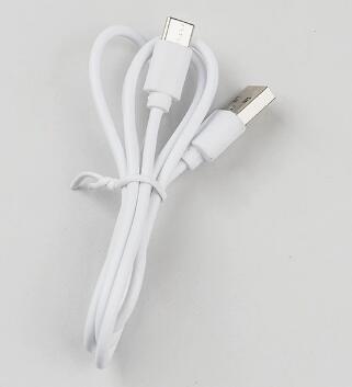 Cavo di ricarica bianco da 80 cm/usb (porta c)