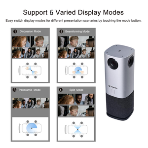 All in One 4K Wide Angle Auto Framing USB Live Streaming Video <strong>Audio</strong> Ptz Conference Webcam - Product Image 6