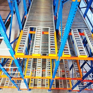 Carga de 1000-4000kg Capa de almacén Estantería voladiza para almacenamiento de barras de refuerzo Sistemas de estantería chinos Estantes de almacenamiento de almacén automáticos - Product Image 4