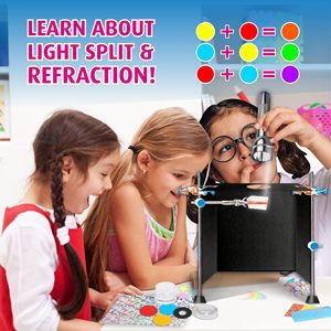 ชุดจิตรกรรมสําหรับเด็กสนุก Kidz DIY จิตรกรรมการทําชุดหัตถกรรมพร้อมปริซึมของขวัญของเล่นต้นกําเนิดการศึกษา - Product Image 6