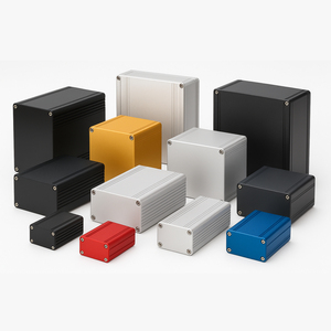 Customized Size Anodized Aluminum Extrusion Enclosure for Electronic <strong>Box</strong> and Control <strong>Box</strong> - Product Image 1