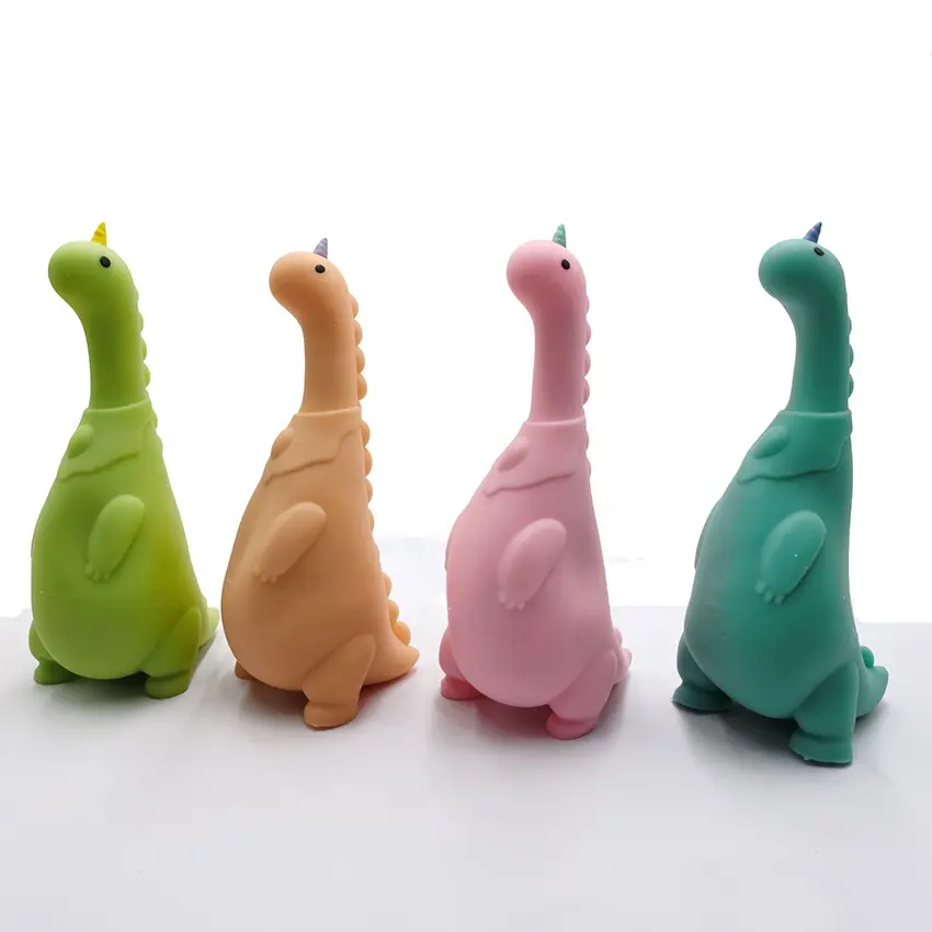 Brinquedo de dinossauro super elástico, brinquedo sensorial de animais para crianças, crianças e brinquedos confiáveis para adultos