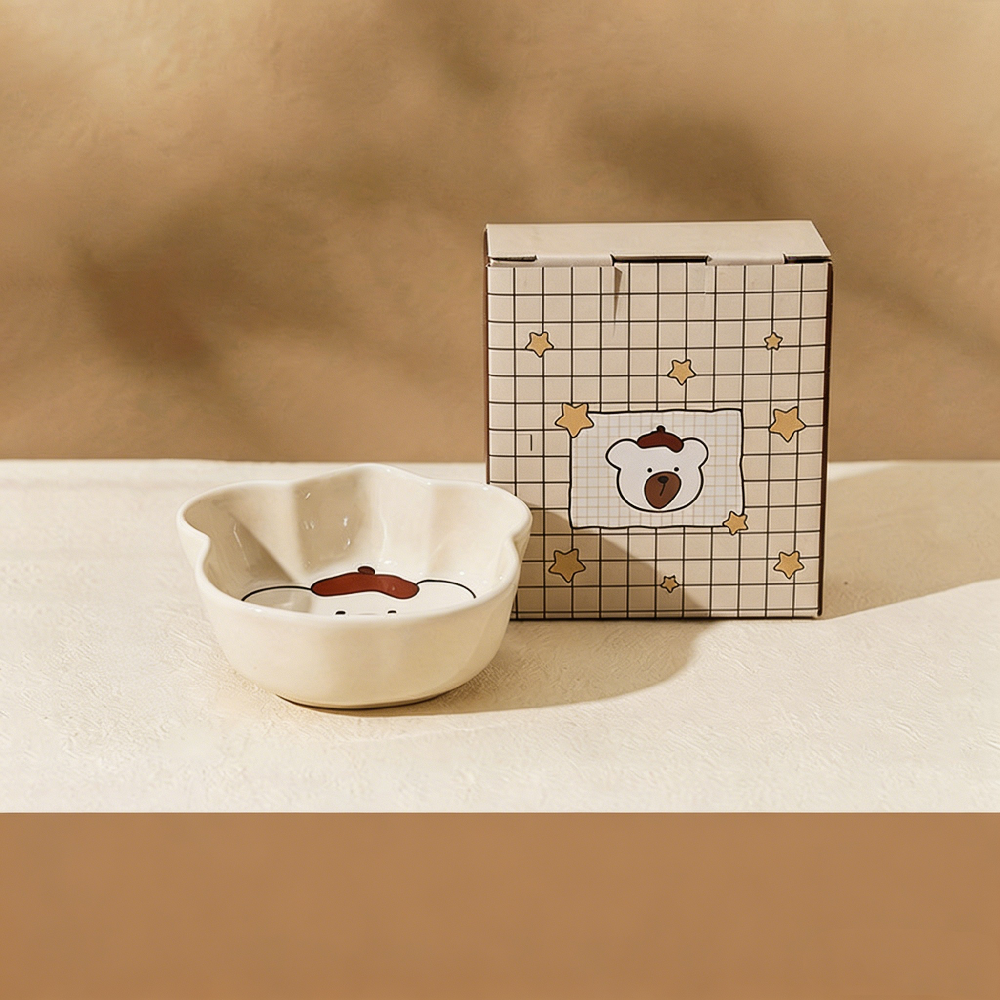 Assiette blanche 4''