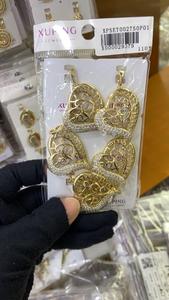 1113 Xuping baykuş kalp kolye Birthstone kolye özel tasarım moda kolye kadın için