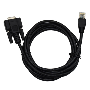 Unitronics D-Sub 9 Pin DB9 Female to RJ11 6P6C Serial Communication Cable for PLC Programming for Automobile Application