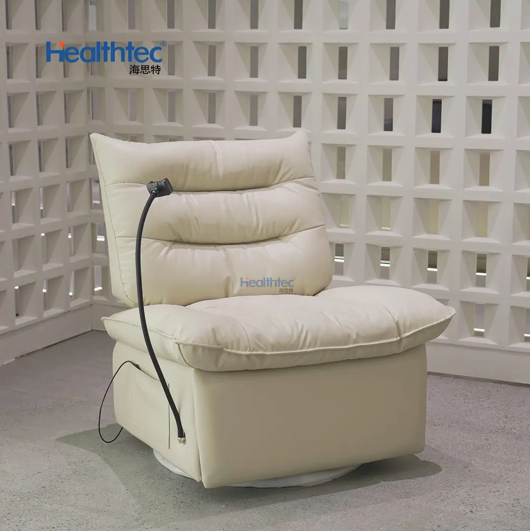 Cadeira reclinável com elevador elétrico Lazy Power, mobília luxuosa para sala de estar, sofá reclinável de balanço