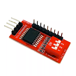 I/O de alto y bajo nivel PCF8574 PCF8574T para interfaz de Puerto I2C IIC compatible con placa de expansión de módulo extendido en cascada - Product Image 4