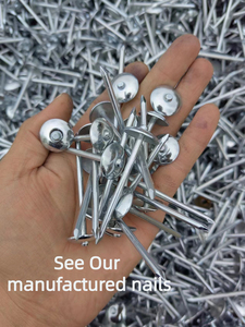 Cheap 12g Corrugated Roofing Nails 2 1/2 X 9 Umbrella <strong>I</strong> B R Roofing Nails Per k <strong>g</strong> - Product Image 2