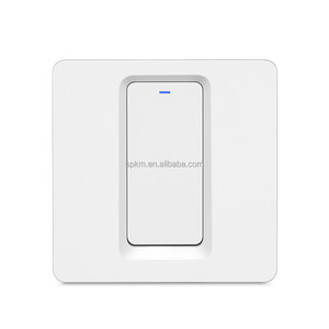 DS-102 1 Gang EU/UK WiFi & Bluetooth Connect Zero Fire Кнопка таймер настенные переключатели пульт дистанционного управления Tuya Smart Home Products - Product Image 1