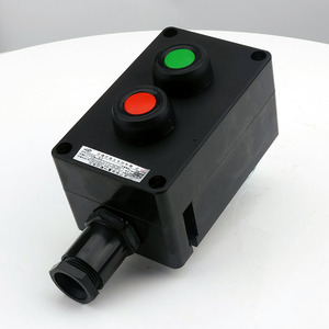 Indicatore Led a due pulsanti a senso unico pulsante interruttore elettrico pulsante di controllo a prova di esplosione con indicazione - Product Image 2