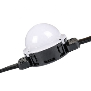 Milky White <strong>RGB</strong> Pixel <strong>LED</strong> Dome Module 40mm RGBW <strong>DMX512</strong> Control Dot Point <strong>String</strong> <strong>Light</strong> - Product Image 2