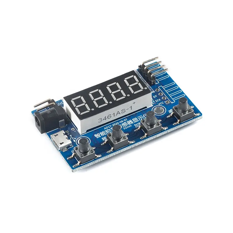HX711 LED-Anzeige für elektronische Waage Wägezellen-Gewichts drucksensor Elektronische Waage 24-Bit-A/D.