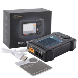 ToolkitRC ST8 8CH 100W 2A 7-28V ЖК Servo специальный измерительный прибор PWM/PPM/SBUS сигнальный скорость вкладыш шаг Servo анализатор 4 канальный программы - Product Image 2
