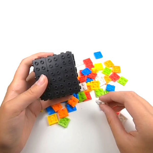 Profesyonel 3x3x3 ayrılabilir sihirli küp yapı taşları Mini pürüzsüz fonksiyonu eğitici oyuncaklar DIY Cubo Magico hediye fikirleri için - Product Image 4