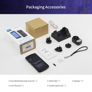 Handheld Warehouse Use Smart System <strong>Android</strong> 11 PDA QR Reader Personal Digital Assistant - Product Image 5
