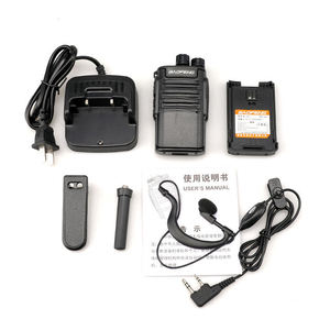 BaoFeng Original de fábrica de 100%, Walkie Talkie portátil de dos vías con Radio FM bidireccional, intercomunicador inalámbrico de mano, BaoFeng, UHF, de fábrica, - Product Image 6