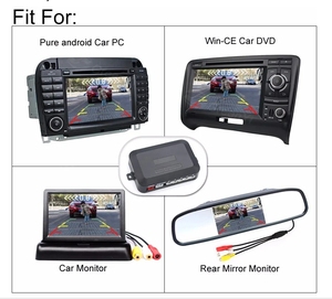 Sistema de sensor de estacionamiento LED automático Monitor de radar de respaldo inverso Parktronic para automóvil con sistema de radar inverso Garantía de 1 año - Product Image 4