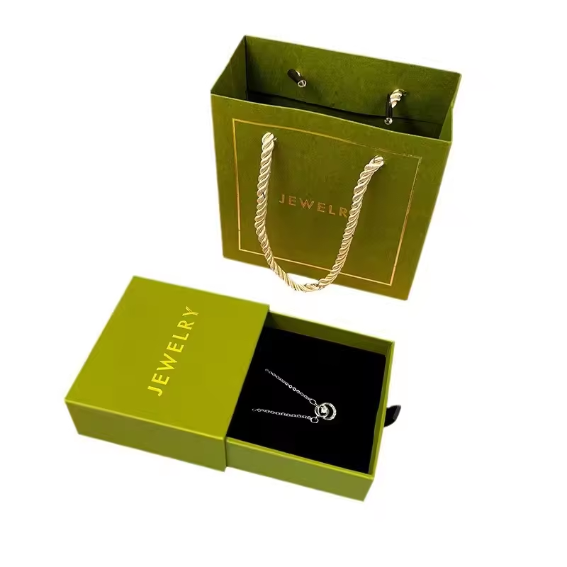 75*75*30mm Custom Logo High Quality <strong>Cardboard</strong> Jewelry Gift <strong>Box</strong> Necklace Rings Packaging Paper <strong>Box</strong> Gold <strong>Nesting</strong> Gift Leathergift - Product Image 5