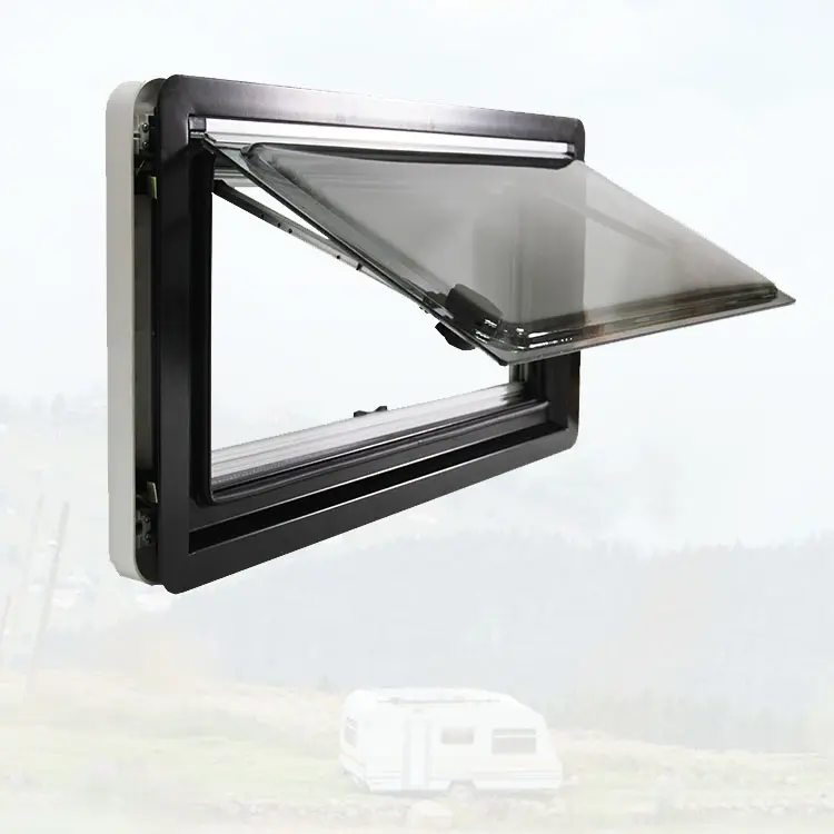 Nuovo modello personalizzato Caravan finestra 1450*550mm acrilico RV finestra Camper Van finestra con il prezzo più basso
