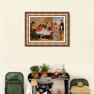 John milmillais tarafından INVIN ART Lorenzo ve Isabella tuval Giclee baskı çerçeveli duvar sanatı oturma odası ve ev ofis için - Product Image 3