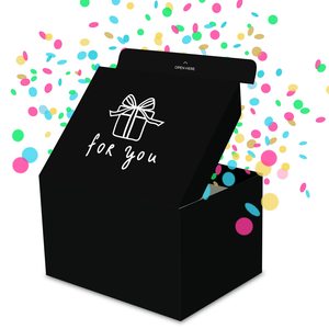 Patlama sürpriz kutusu hediye el yapımı doğum günü yıldönümü düğün Diy patlayan konfeti doğum günü Pop Up kağıt hediye kutusu - Product Image 2